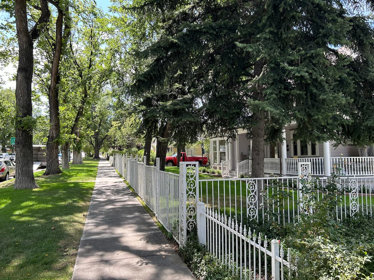 Mount Vernon Street neighborhood in Prescott, Arizona